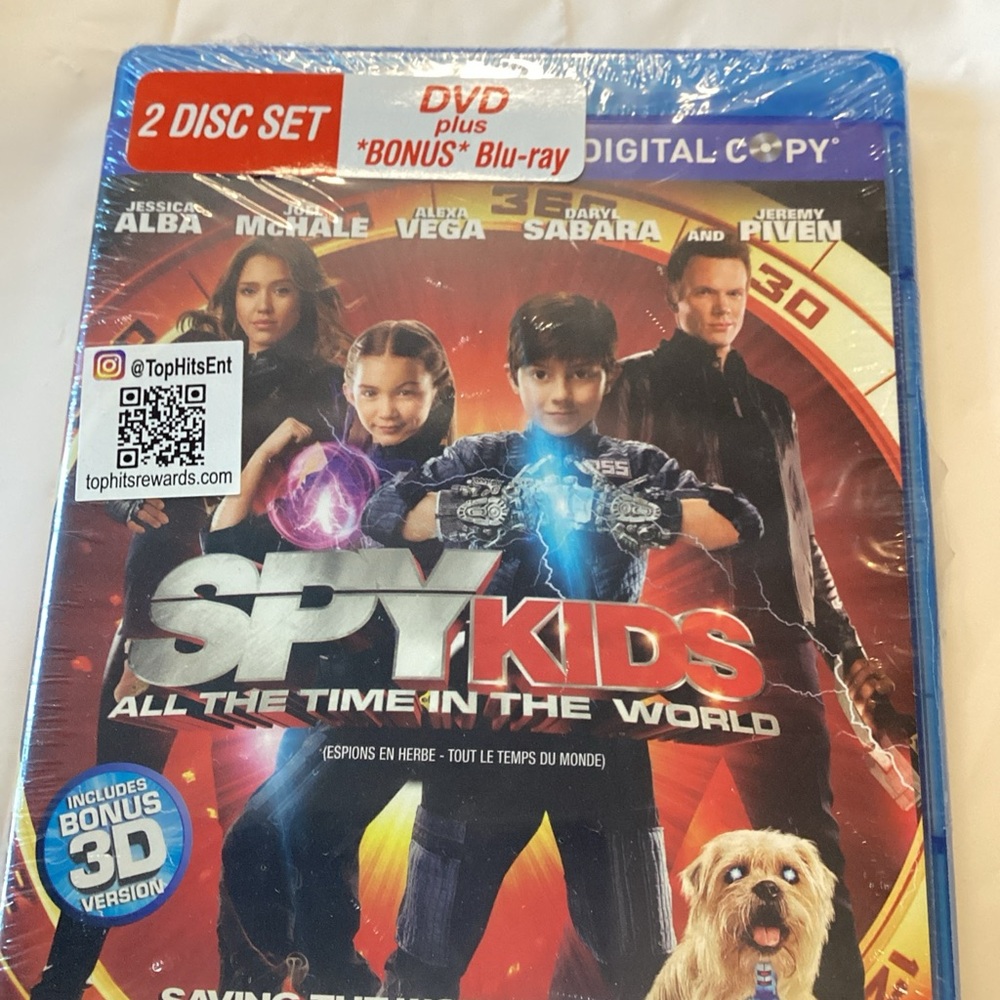 Spy Kids DVD and Blu-ray Set